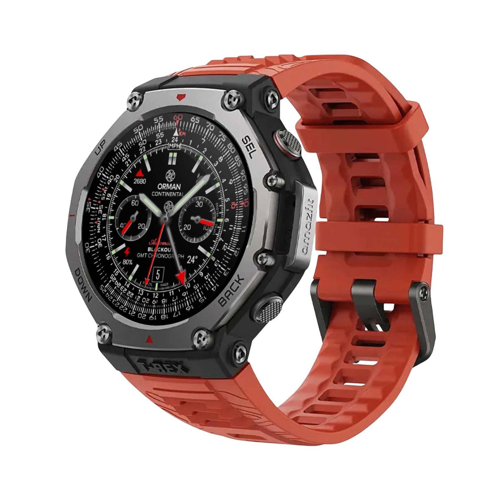 Continental Blackout PRO Eclipse - Orman Smartface Amazfit 1,5 Polegadas Cronografo Watchface - Image 11