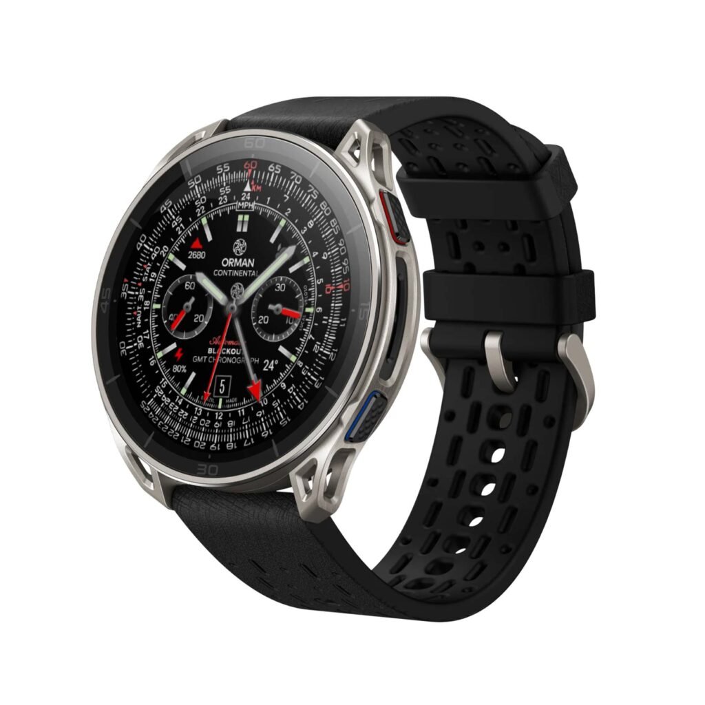 Continental Blackout PRO Eclipse - Orman Smartface Amazfit 1,5 Polegadas Cronografo Watchface