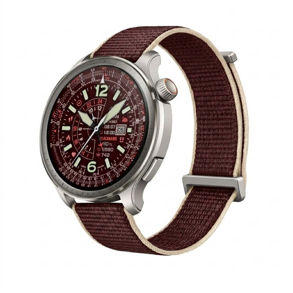 Kosmo Blackhawk Airman Rubi - Orman Smartface Amazfit 1,5 Polegadas Aviador Wathface