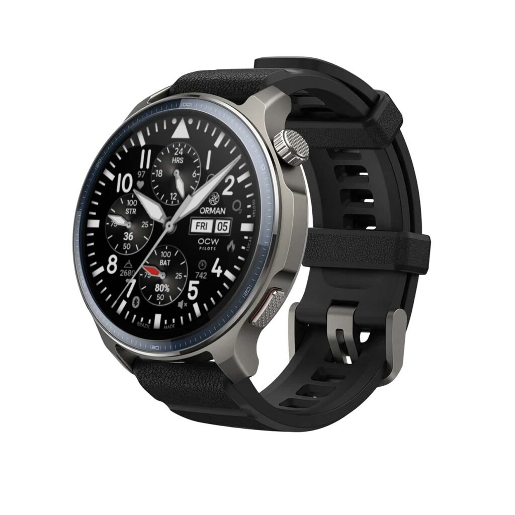 OCW Pilot PRO Night - Orman Smartface Amazfit 1,5 Polegadas Flieger Watchface